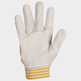 Γάντια από δέρμα και ύφασμα GILT YELLOW 2