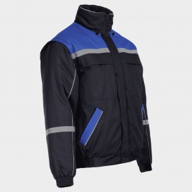 Μπουφάν με αποσπώμενα μανίκια COLLINS COTTON BLUE 3