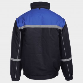 Μπουφάν με αποσπώμενα μανίκια COLLINS COTTON BLUE 4