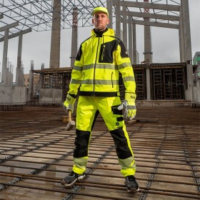 Παντελόνι εργασίας REVOLT HV 4STRETCH YELLOW 2