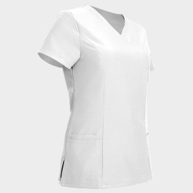 Γυναικεία ιατρική μπλούζα NOBBY WHITE 4