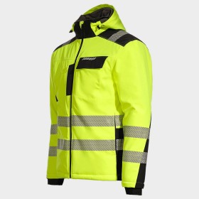 Μπουφάν Softshell REVOLT HV WINTER YELLOW 3