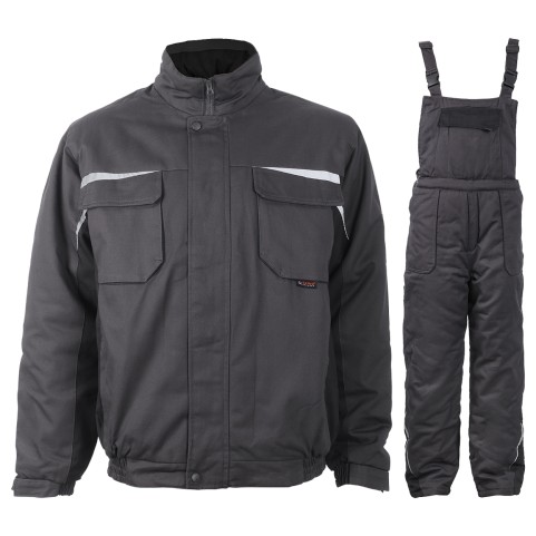 Σετ εργασίας KASTOR WINTER GREY COTTON