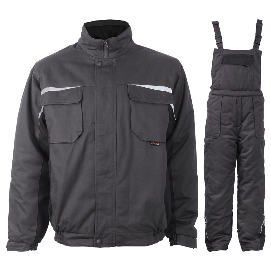 Σετ εργασίας KASTOR WINTER GREY COTTON