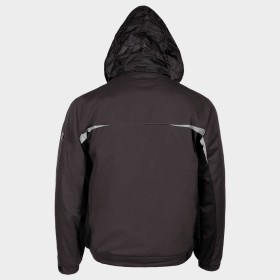 Μπουφάν εργασίας KASTOR WINTER GREY COTTON GREY/BLACK 7