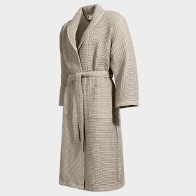 Μπουρνούζι μπάνιου πικέ BU HOTEL ECRU 3