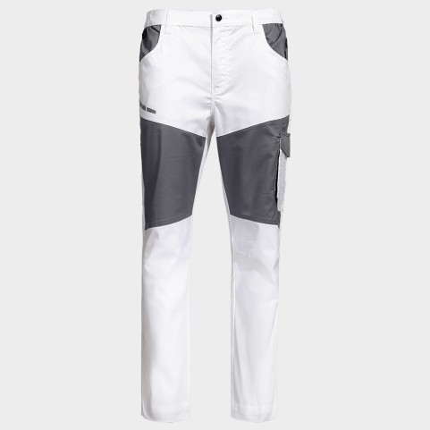 Παντελόνι εργασίας EOS STRETCH WHITE/GREY