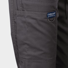 Γυναικείο ιατρικό παντελόνι CHEROKEE MR TAPERED GREY WWE105 7