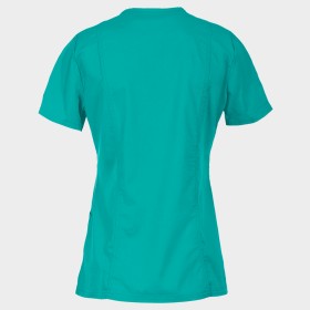 Γυναικεία ιατρική μπλούζα CHEROKEE WRAP TEAL BLUE WWE610 2