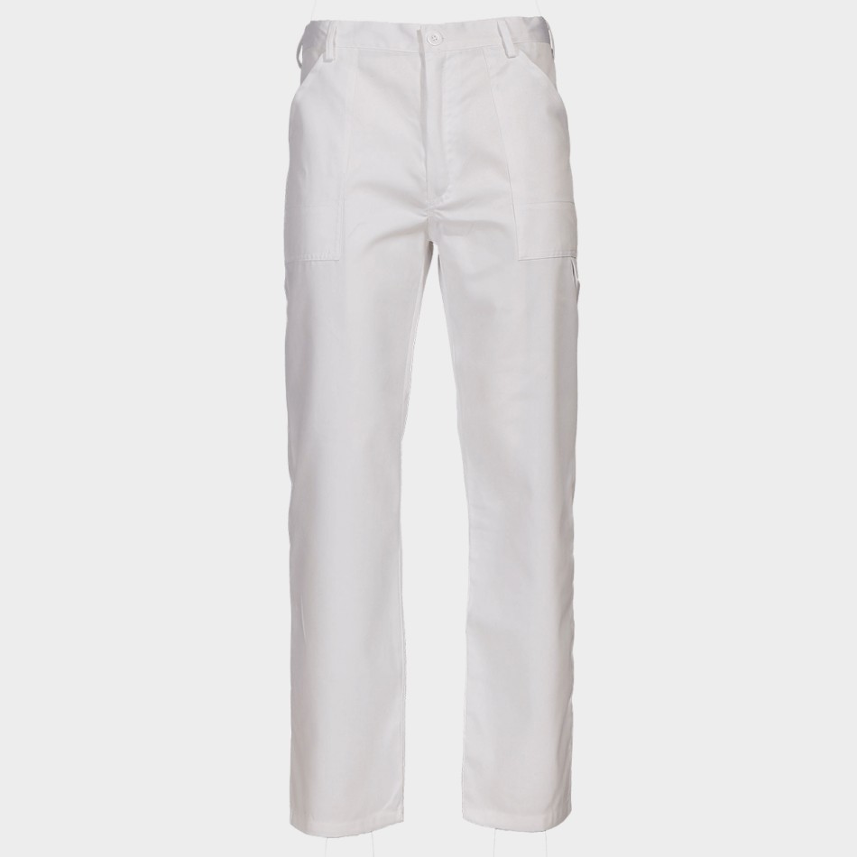 Παντελόνι εργασίας PLUTON T/C WHITE