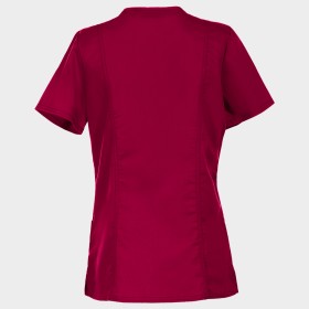 Γυναικεία ιατρική μπλούζα CHEROKEE V-NECK BURGUNDY WWE620 2