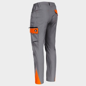 Παντελόνι εργασίας PRISMA LIGHT STRETCH GREY/ORANGE 5