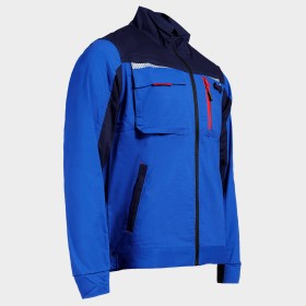Μπουφάν εργασίας PRISMA LIGHT STRETCH ROYAL BLUE/NAVY 3
