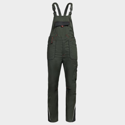 Φόρμα εργασίας PRISMA LIGHT STRETCH OLIVE/BLACK