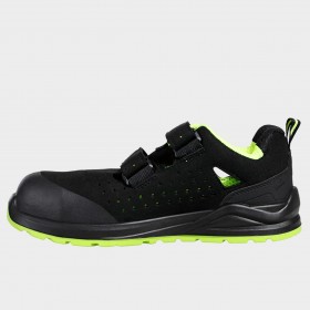 Σανδάλια εργασίας JETT S1PS ESD BLACK/GREEN 2