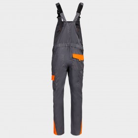 Φόρμα εργασίας PRISMA LIGHT STRETCH GREY/ORANGE 2