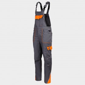 Φόρμα εργασίας PRISMA LIGHT STRETCH GREY/ORANGE 3