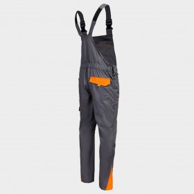 Φόρμα εργασίας PRISMA LIGHT STRETCH GREY/ORANGE 4