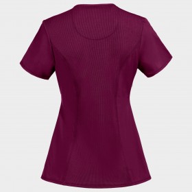 Γυναικεία ιατρική μπλούζα CHEROKEE ROUD BORDEAUX CKE2624A 2