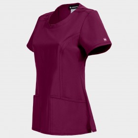 Γυναικεία ιατρική μπλούζα CHEROKEE ROUD BORDEAUX CKE2624A 3