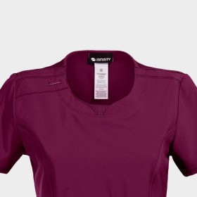 Γυναικεία ιατρική μπλούζα CHEROKEE ROUD BORDEAUX CKE2624A 5