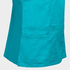 Γυναικεία ιατρική μπλούζα CHEROKEE WRAP LIGHT PETROL WWE4728 6