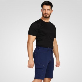 Βερμούδα εργασίας VIGOR BLACK/RED 2