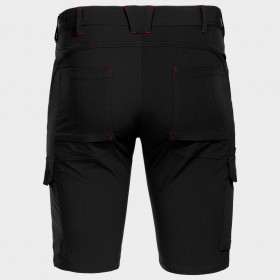 Βερμούδα εργασίας VIGOR BLACK/RED 3