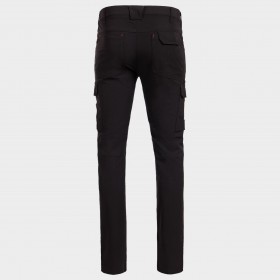 Παντελόνι εργασίας VIGOR BLACK/RED 2