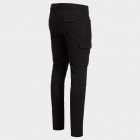 Παντελόνι εργασίας VIGOR BLACK/RED 4