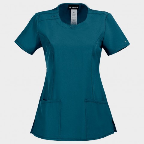 Γυναικεία ιατρική μπλούζα CHEROKEE ROUD PETROL CKE2624A