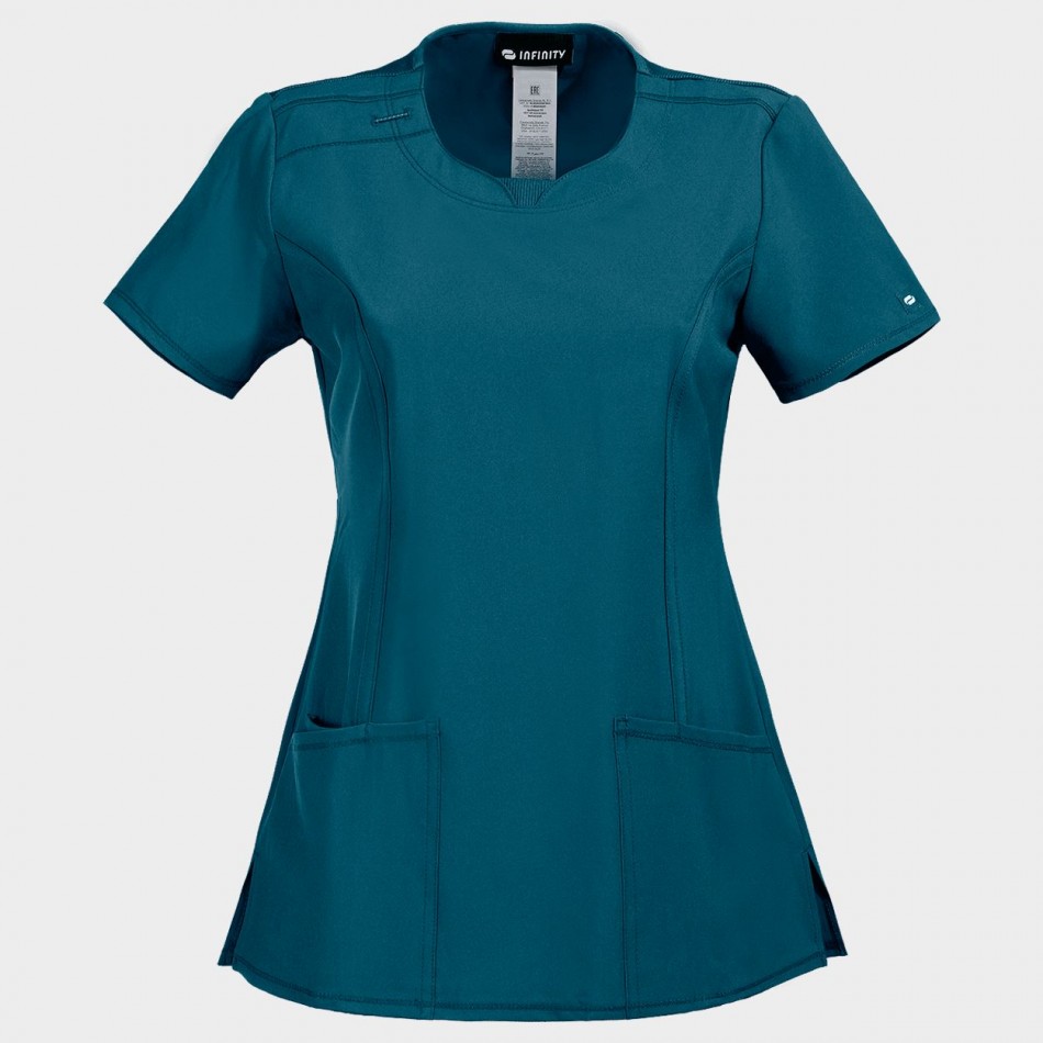 Γυναικεία ιατρική μπλούζα CHEROKEE ROUD PETROL CKE2624A