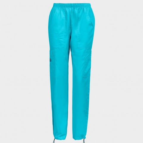 Ιατρικό παντελόνι CHEROKEE MR CARGO TURQUOISE WWE4005
