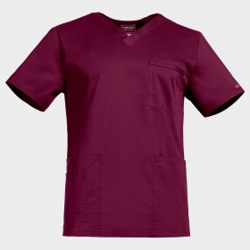 Ιατρική μπλούζα CHEROKEE V-NECK BORDEAUX WWE4725