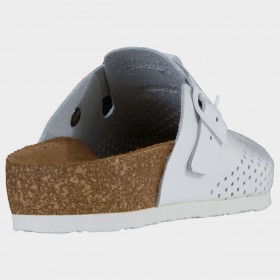 Γυναικεία σαμπό LEON LADY WHITE 5