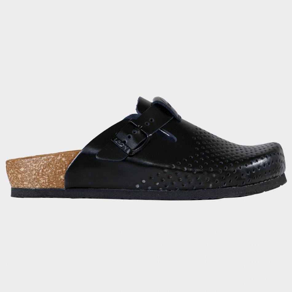 Γυναικεία σαμπό LEON LADY BLACK