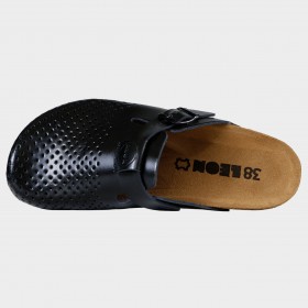 Γυναικεία σαμπό LEON LADY BLACK 2