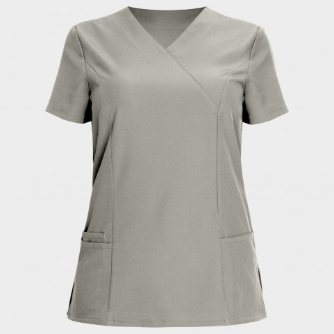 Γυναικεία ιατρική μπλούζα NOBBY LIGHT GREY - Stenso.gr Γυναικεία ιατρική μπλούζα NOBBY LIGHT GREY