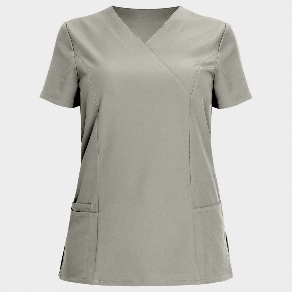 Γυναικεία ιατρική μπλούζα NOBBY LIGHT GREY - Stenso.gr Γυναικεία ιατρική μπλούζα NOBBY LIGHT GREY