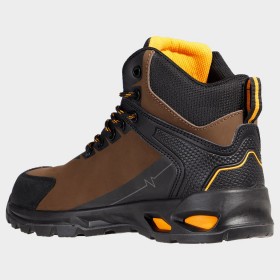 Παπούτσια εργασίας RULER MID O2 SR BROWN/BLACK 6