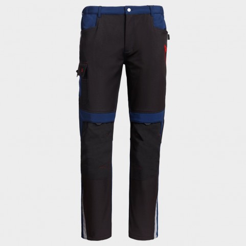 Παντελόνι εργασίας PRISMA SOFTSHELL 2.0 BLACK/DARK BLUE