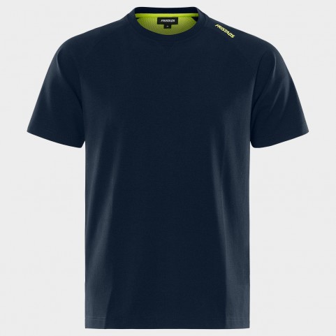 Κοντομάνικη μπλούζα FRISTADS HEAVY STRETCH DARK BLUE