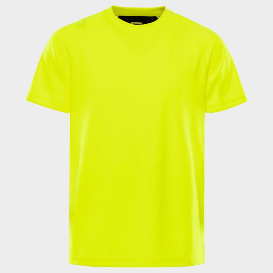 Κοντομάνικη μπλούζα FRISTADS FUNCTIONAL HV YELLOW