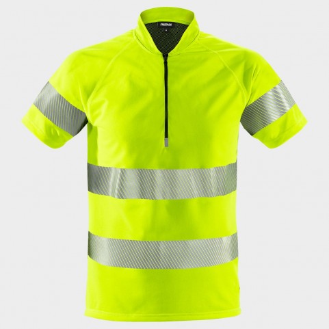 Κοντομάνικη μπλούζα FRISTADS HV 37.5 YELLOW