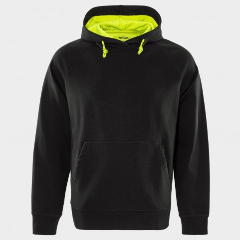 Φούτερ FRISTADS HOODED STRETCH BLACK