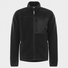 Μπουφάν εργασίας FRISTADS ARGON MICRO PILE FLEECE BLACK