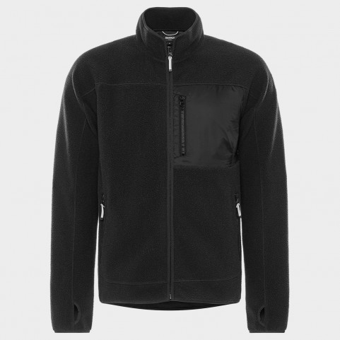 Μπουφάν εργασίας FRISTADS ARGON MICRO PILE FLEECE BLACK