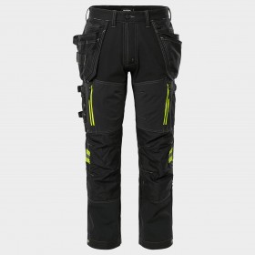 Παντελόνι εργασίας FRISTADS CRAFTSMAN STRETCH BLACK 1