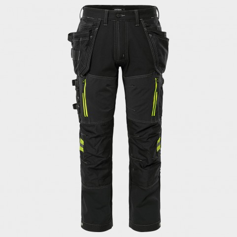 Παντελόνι εργασίας FRISTADS CRAFTSMAN STRETCH BLACK