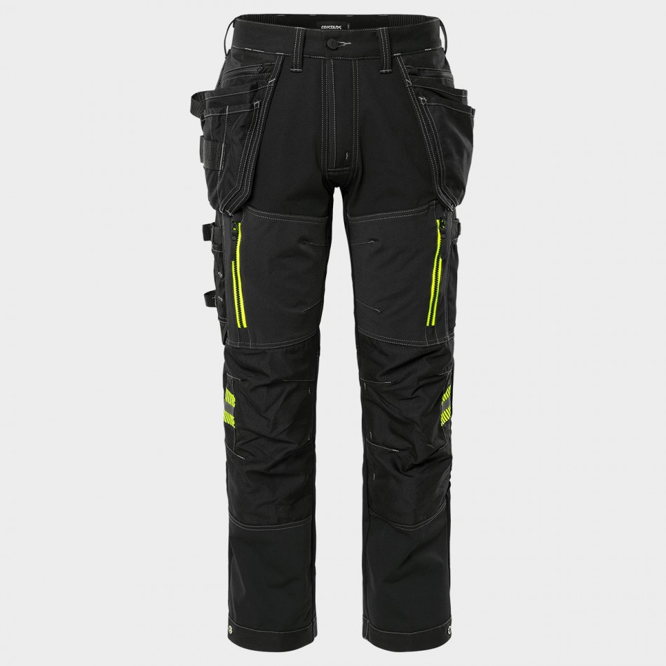Παντελόνι εργασίας FRISTADS CRAFTSMAN STRETCH BLACK